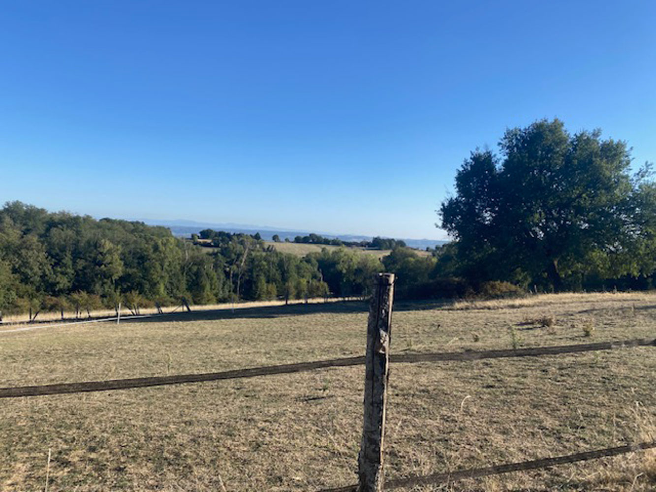 Vu sur les collines de la Drôme